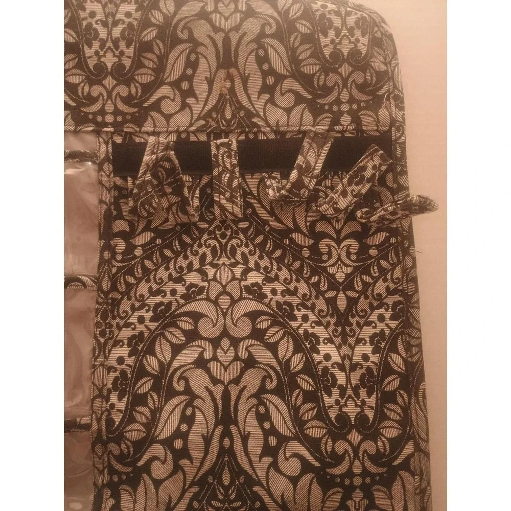 Hanging Black & Grey Jewelry/Make Up/Hair Organizer